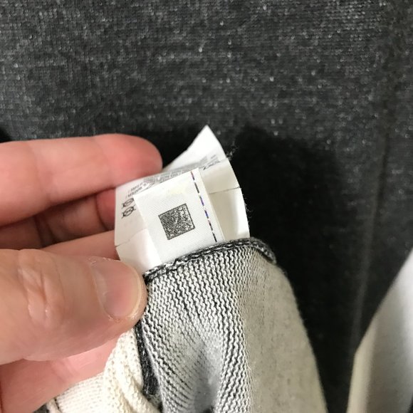 Alexander McQueen x Puma Sweater Size S Colorblock Viscose Blend Gray Ivory - Picture 12 of 14